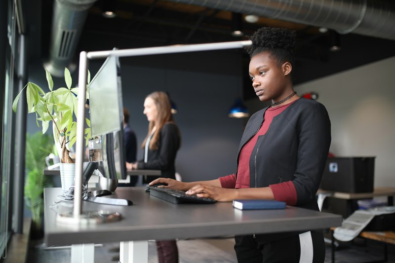 A good ergonomic setup is necessary but never enough