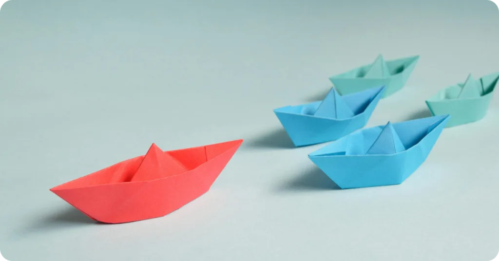 Paper boats