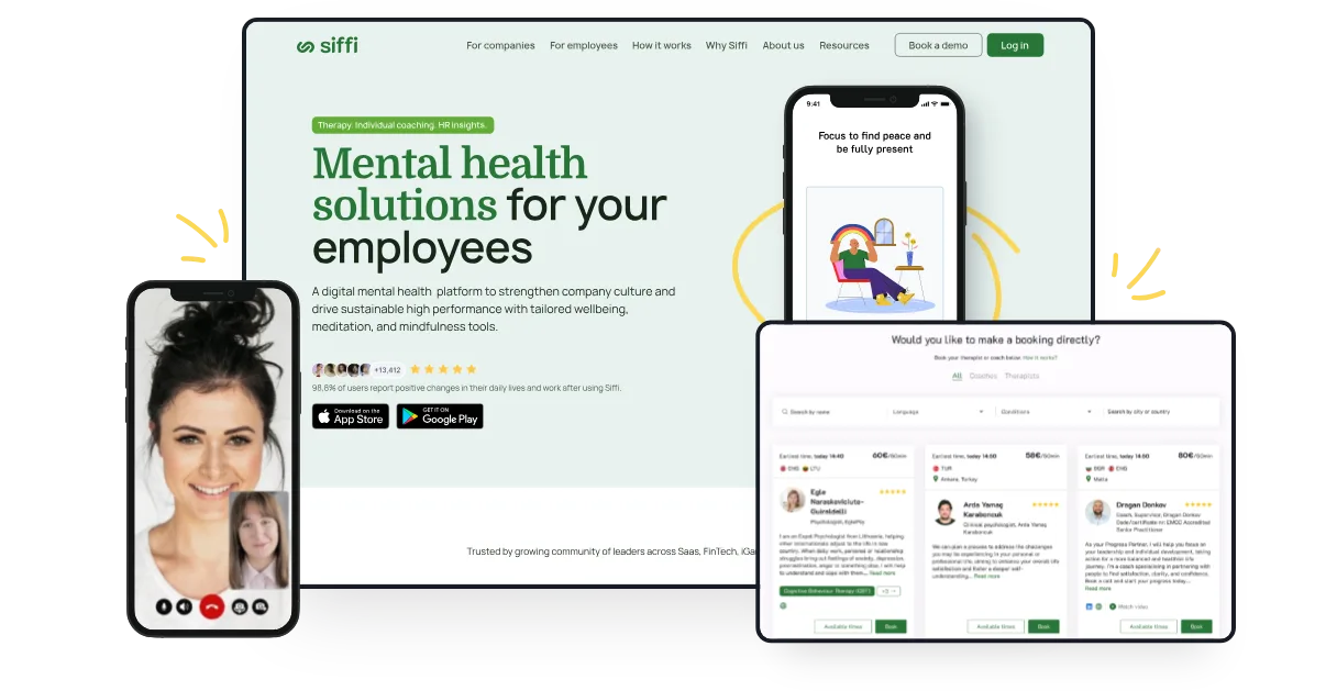 Siffi Digital wellbeing Platform
