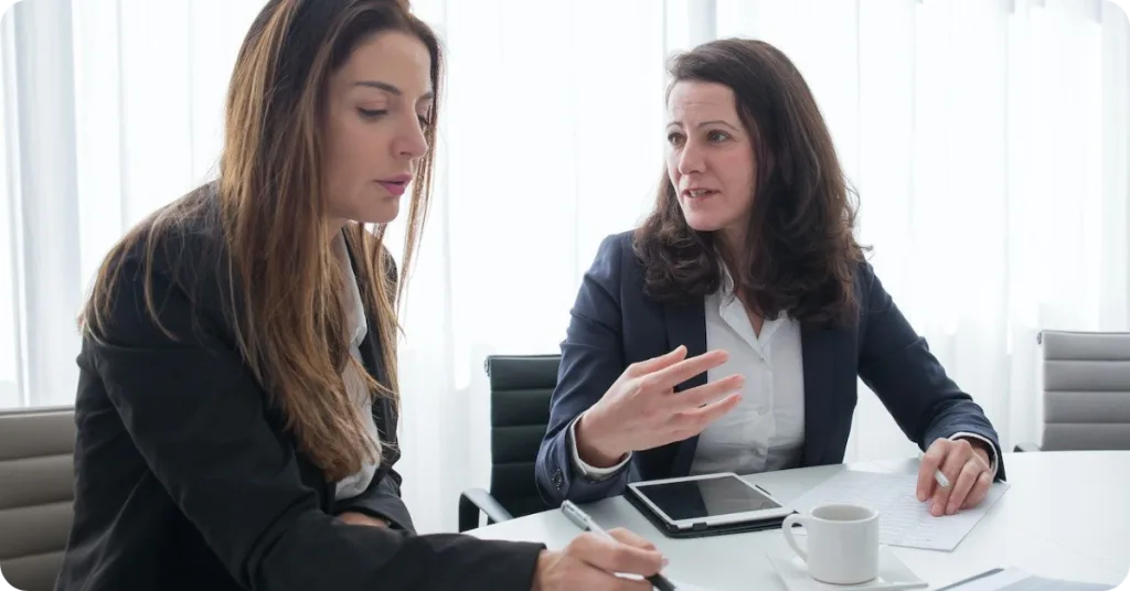 Coaching a worker