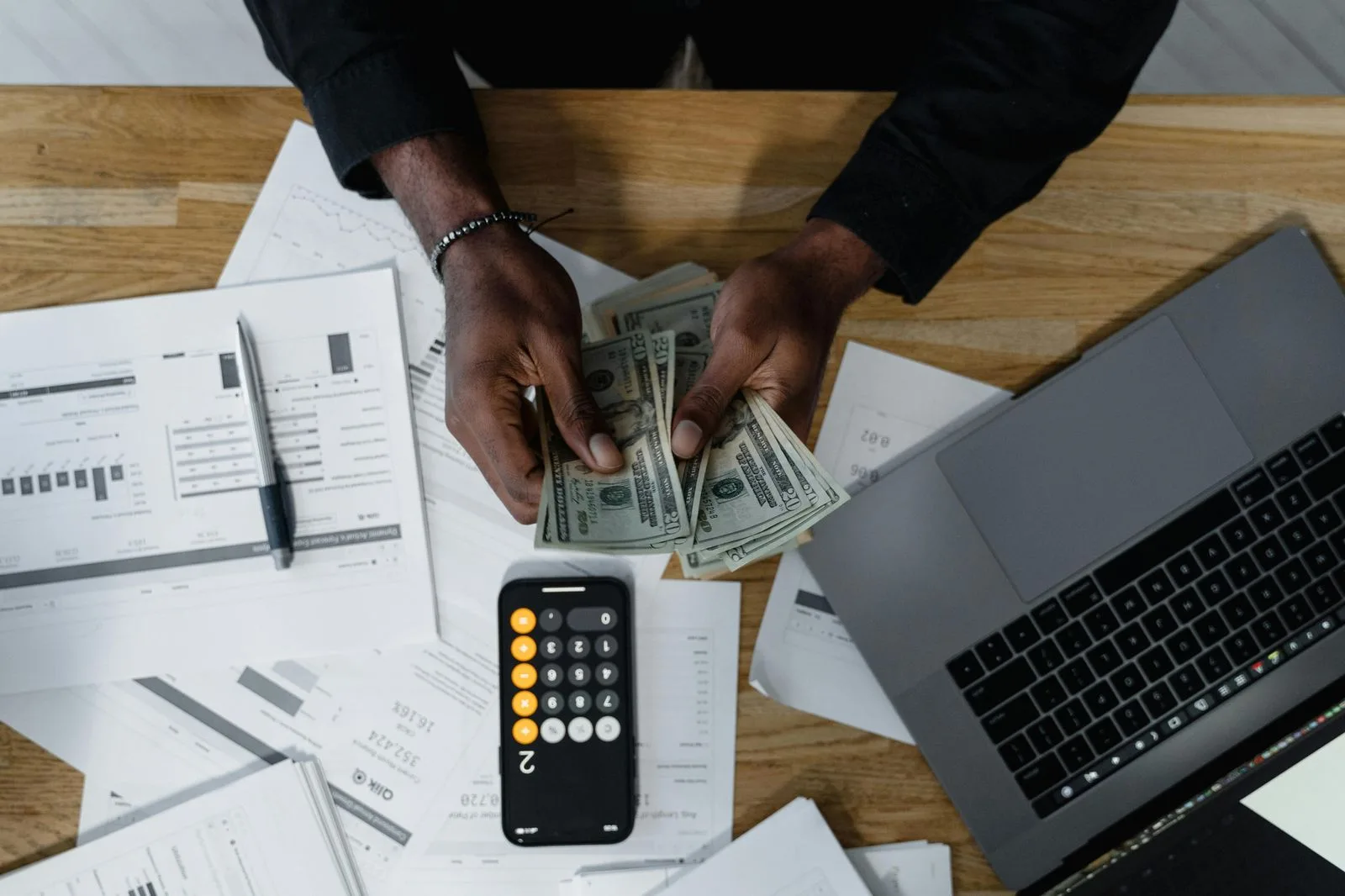 Counting cash